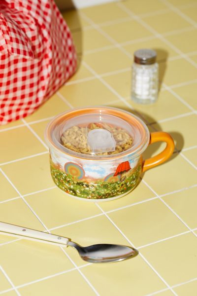 Icon Lidded Soup Mug