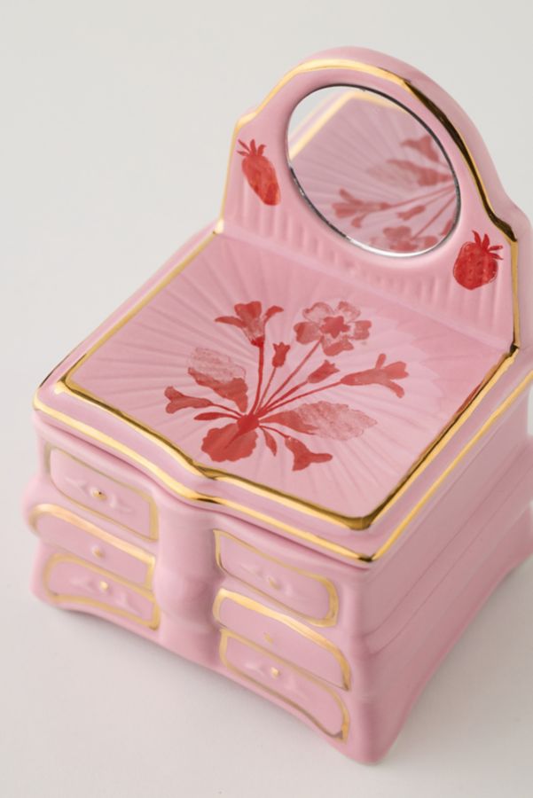 Slide View: 3: Amelie Mini Dresser Trinket Box