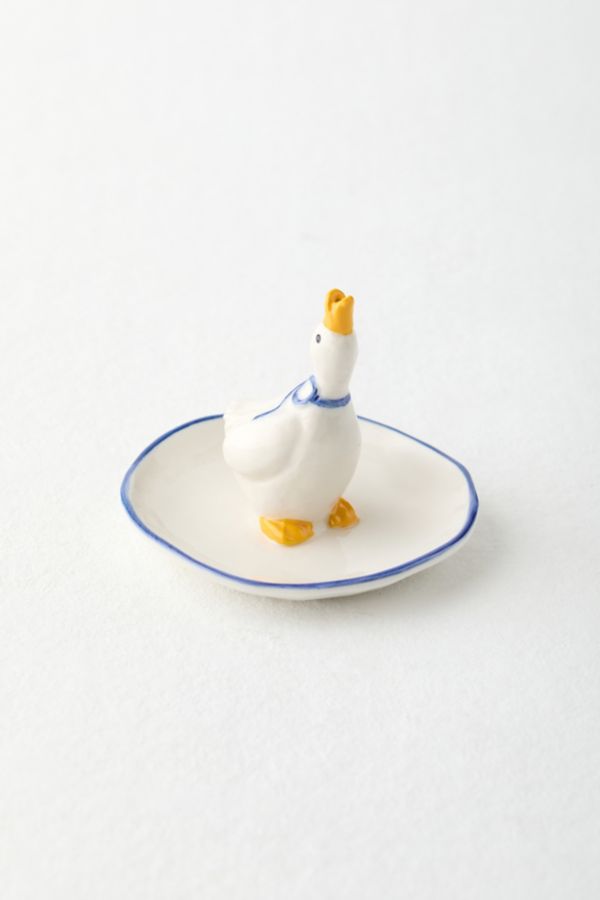 Slide View: 2: Goose Incense & Ring Holder Dish