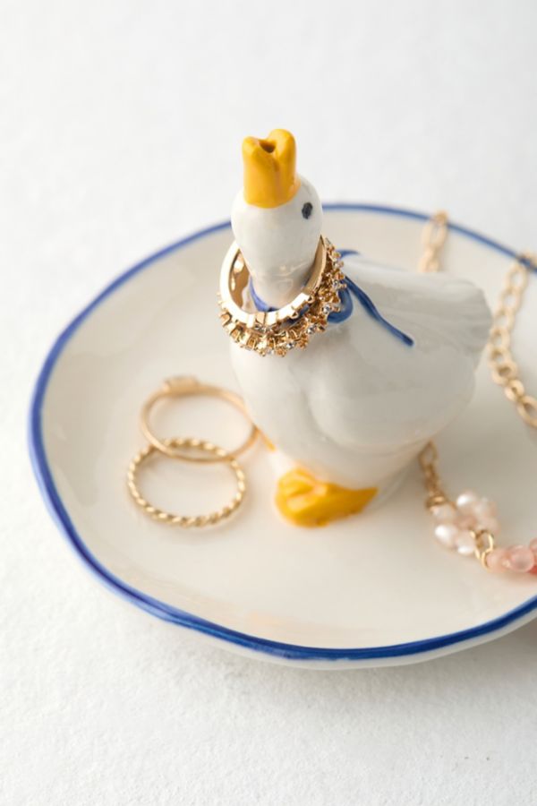 Slide View: 4: Goose Incense & Ring Holder Dish