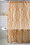 Thumbnail View 1: Max Celestial Woodblock Shower Curtain