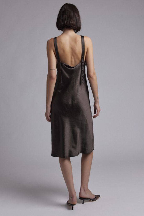 Slide View: 5: WILDFANG UO Exclusive The Empower Satin Adjustable Slip Dress