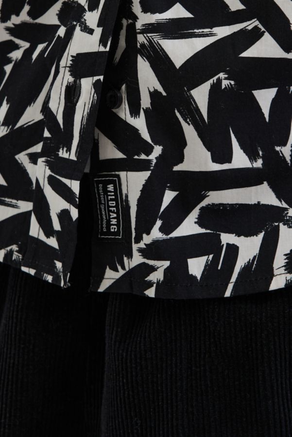 Slide View: 5: WILDFANG The Essential Short Sleeve Button-Up Shirt