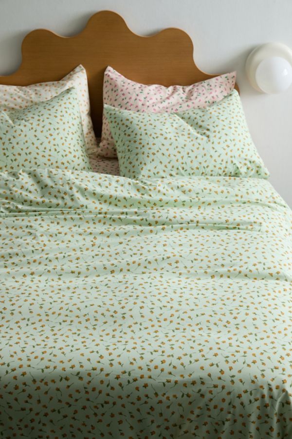 Slide View: 1: Ensemble de Couette Floral Rosebud