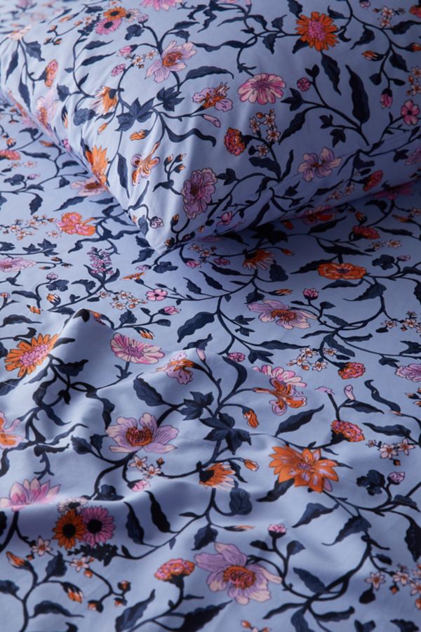 Slide View: 2: Ella Vine Floral Sheet Set