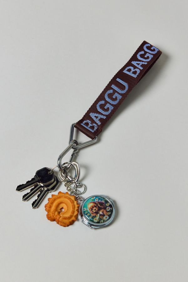 Slide View: 2: BAGGU UO Exclusive Logo Keychain