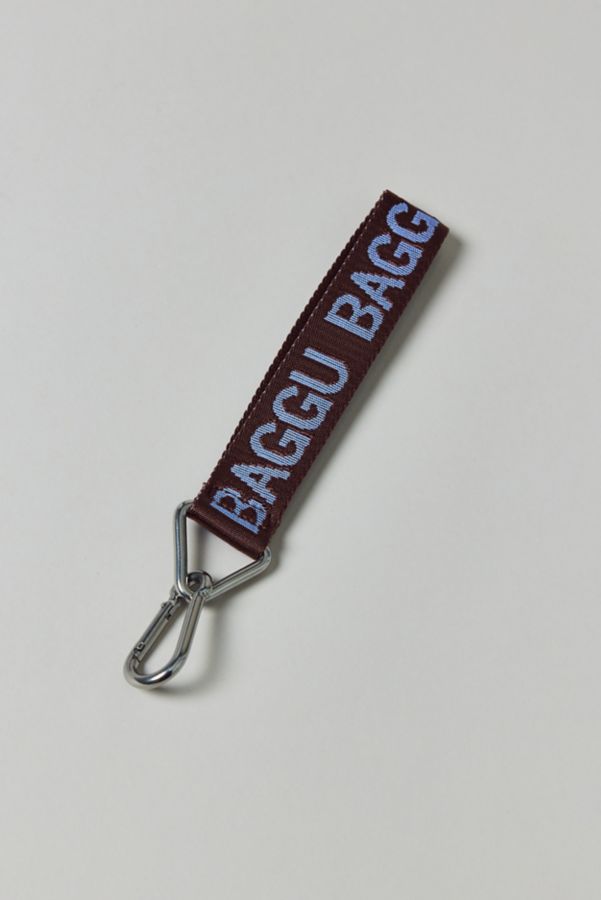 Slide View: 1: BAGGU UO Exclusive Logo Keychain