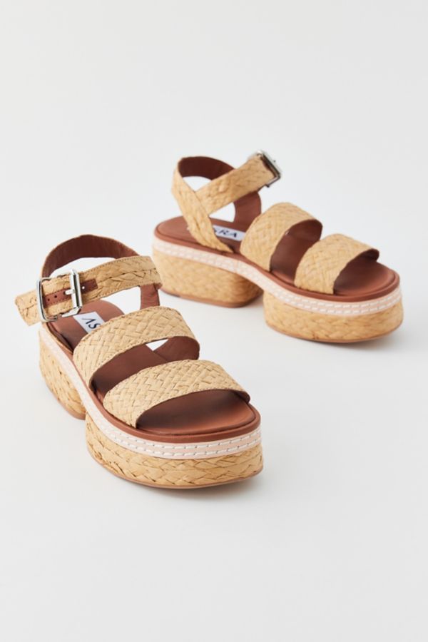 Slide View: 2: ASRA London Elijah Raffia Sandal