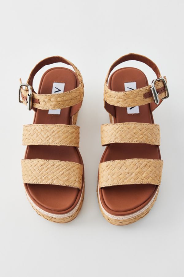 Slide View: 4: ASRA London Elijah Raffia Sandal