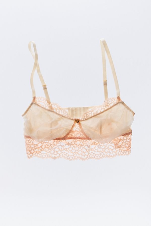 Slide View: 3: Out From Under Naomi Longline Lace Bralette