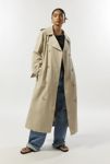 Thumbnail View 1: Trench-Coat en Coton Longline Light Before Dark