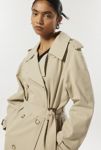 Thumbnail View 2: Trench-Coat en Coton Longline Light Before Dark