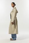 Thumbnail View 4: Trench-Coat en Coton Longline Light Before Dark