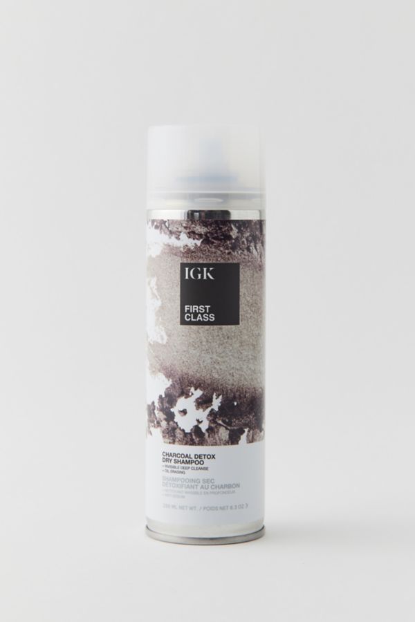 Slide View: 1: IGK First Class Charcoal Detox Dry Shampoo