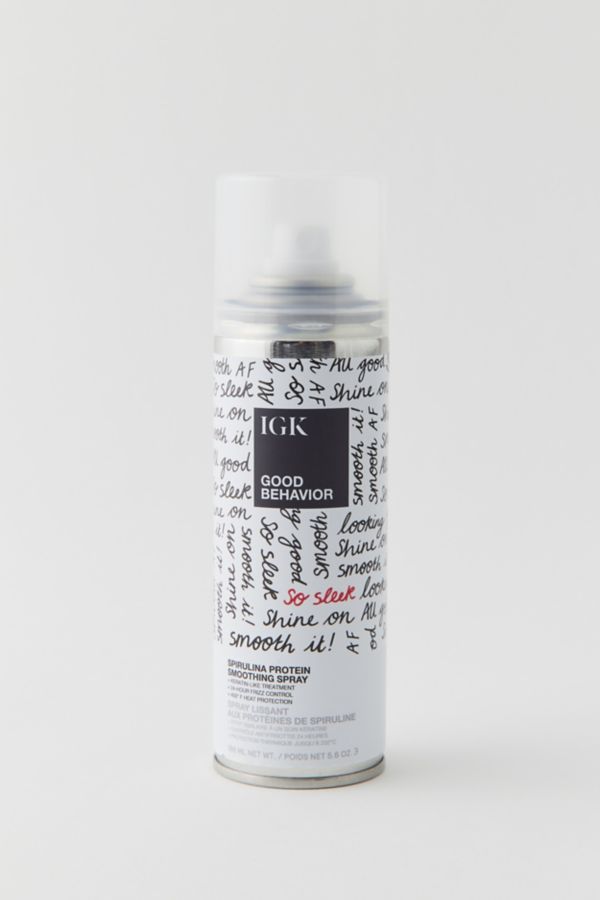 Slide View: 1: IGK Good Behavior Spirulina Protein Smoothing Spray