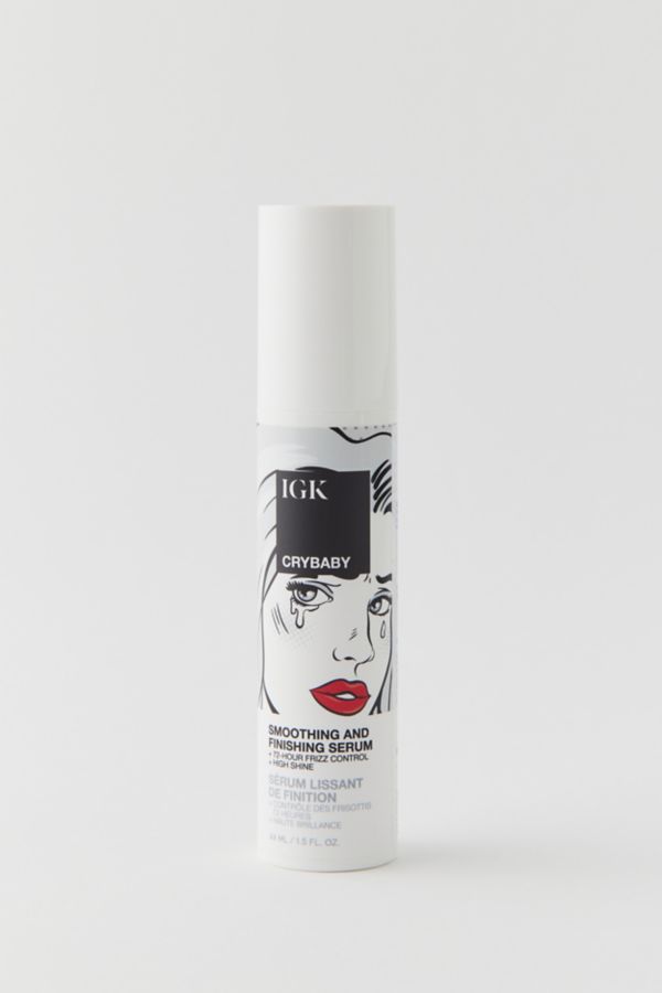 Slide View: 2: IGK Crybaby Anti-Frizz Smoothing Serum