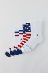 Thumbnail View 2: Stance Americana Pattern Crew Sock 3-Pack