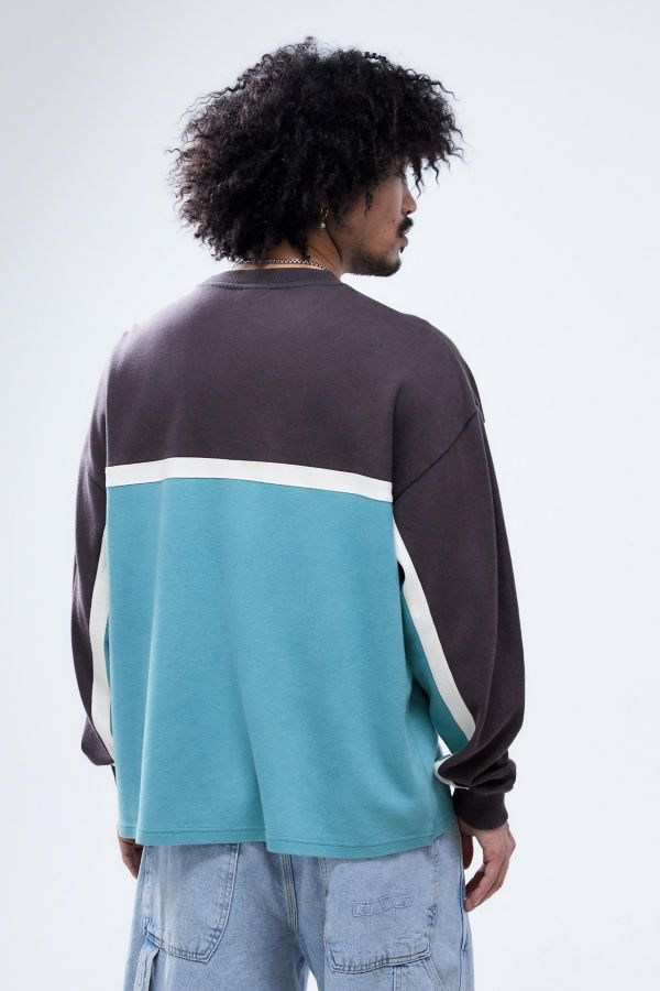 Slide View: 4: iets frans... Panel Sweatshirt