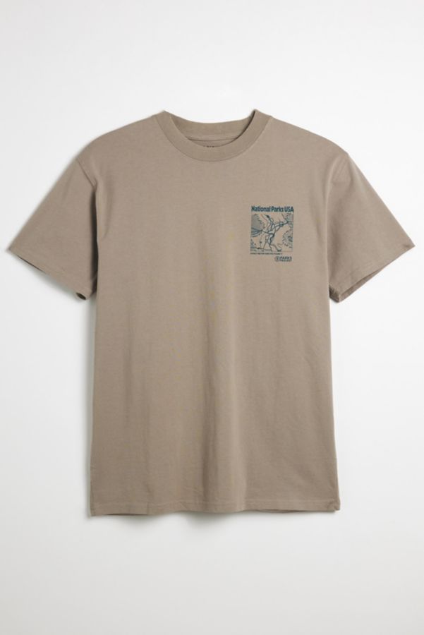 Slide View: 3: Parks Project Trail Map Graphic Tee