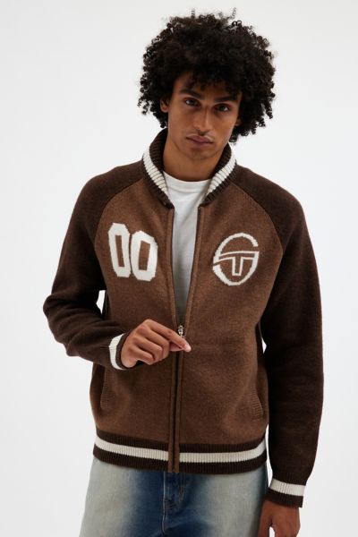 Cardigan Châle Sergio Tacchini Atella à Fermeture Éclair