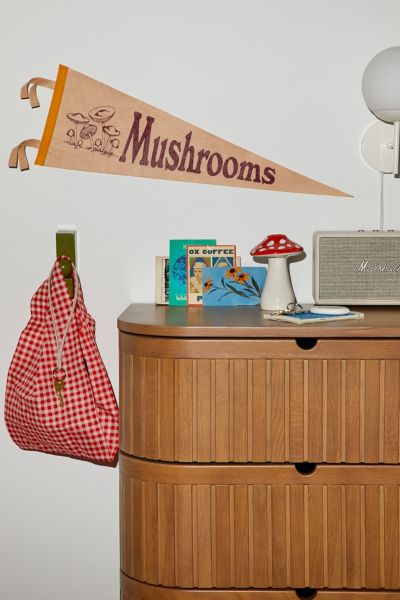 Valley Cruise Press Mushroom Wall Pennant Flag