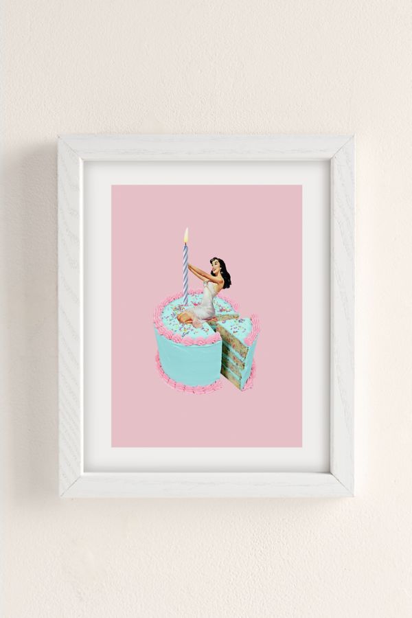 Slide View: 2: Erica Coven Birthday Girl Art Print