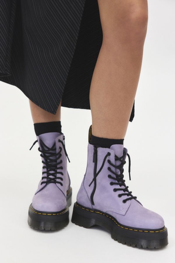 Slide View: 1: Dr. Martens Jadon III Pisa Leather Quad Platform Boot