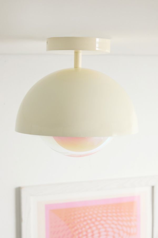 Slide View: 3: Gumball Flush Mount Light