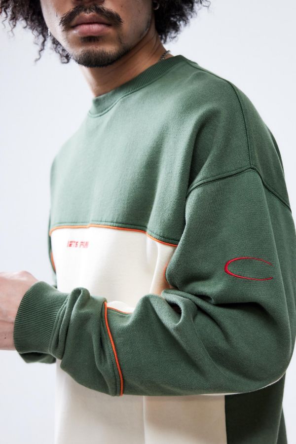 Slide View: 5: iets frans... Panel Sweatshirt