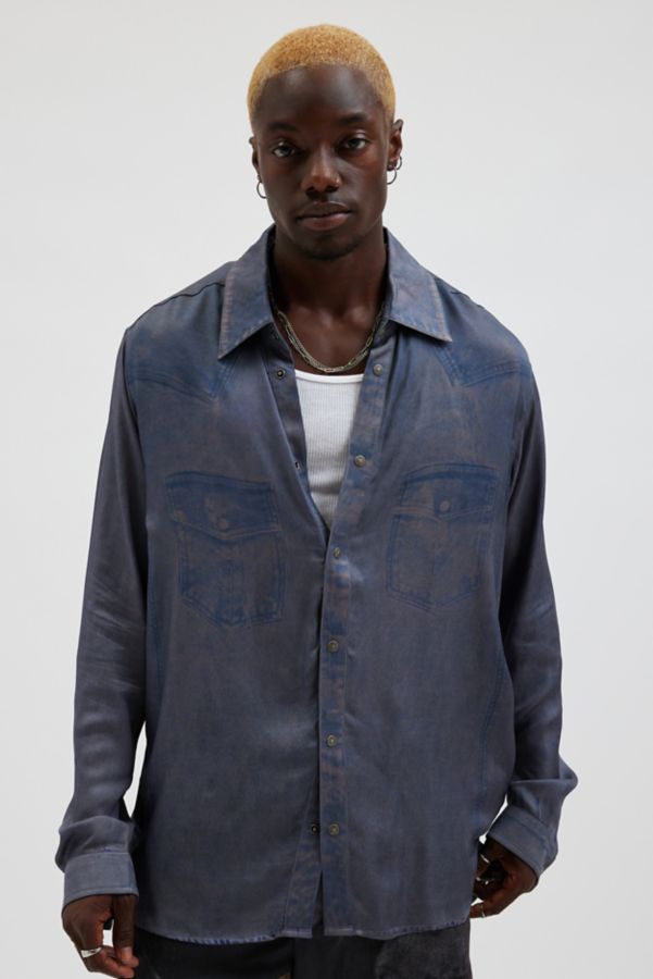 Slide View: 1: Diesel Dinn Printed Shirt