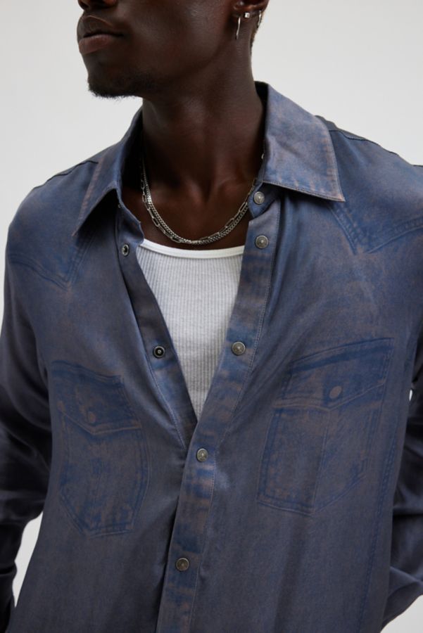 Slide View: 4: Diesel Dinn Printed Shirt