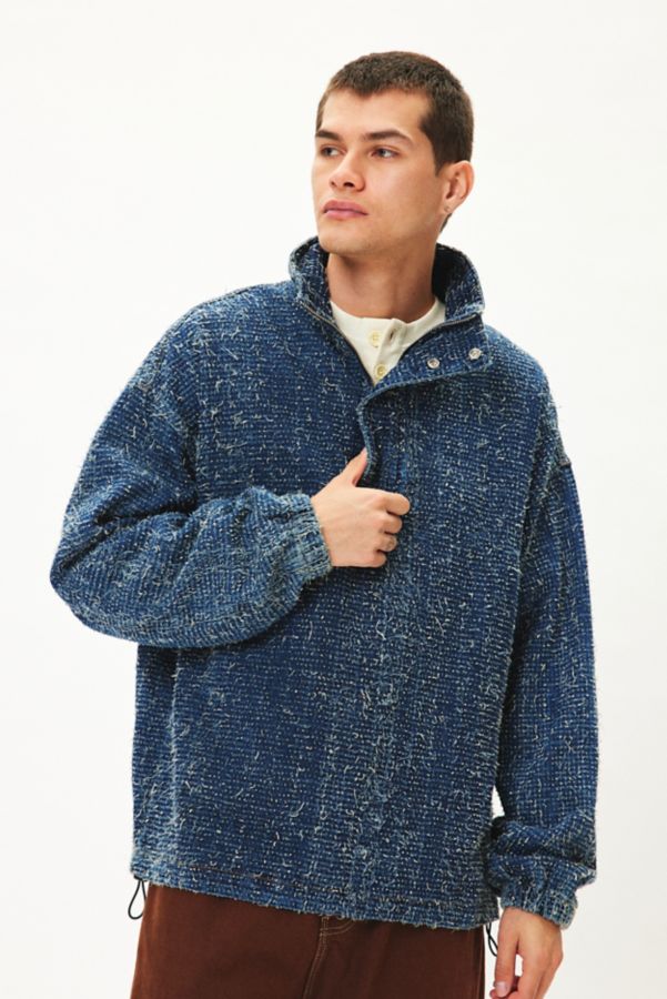 Slide View: 1: Diesel D-Flow-S Pullover Denim Jacket