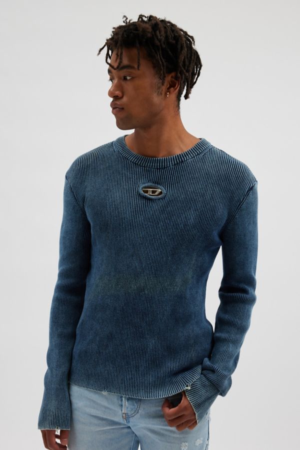 Slide View: 1: Diesel Darin A Crew Neck Sweater