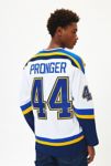 Thumbnail View 2: Maillot de hockey à manches longues Mitchell & Ness LNH St. Louis Blues 1999 Chris Pronger