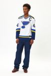 Thumbnail View 3: Maillot de hockey à manches longues Mitchell & Ness LNH St. Louis Blues 1999 Chris Pronger