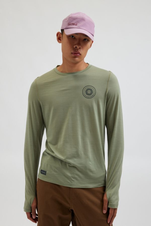 Slide View: 2: Janji Repeat Merino Tech Long Sleeve Tee