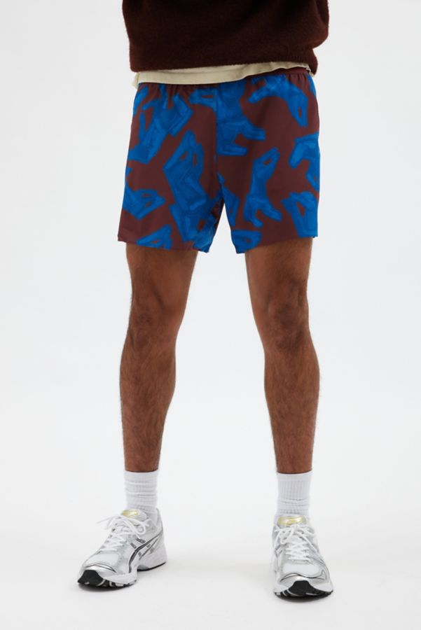 Slide View: 2: Janji AFO Patterned Middle 5" Running Short