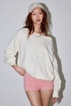 Thumbnail View 1: Out From Under Imani Oversized Off-The-Shoulder Sweatshirt