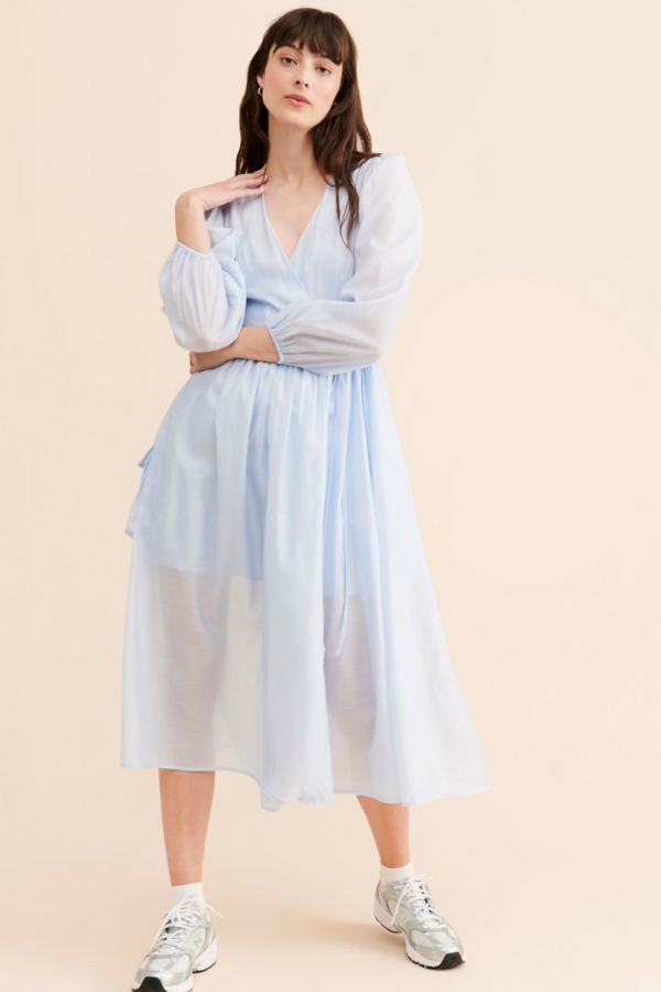 Slide View: 4: Ghospell Kenna Cargo Wrap Dress