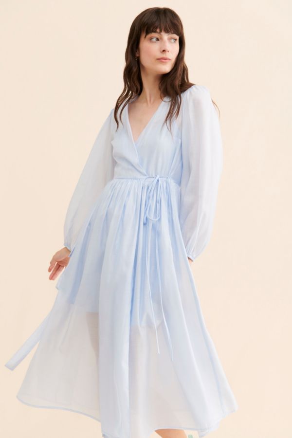 Slide View: 1: Ghospell Kenna Cargo Wrap Dress