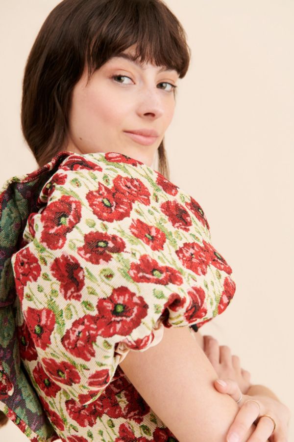 Slide View: 3: Sister Jane Shirley Poppy Tapestry Dress