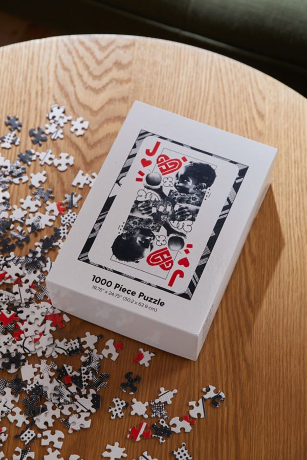 Slide View: 1: Troy Browne UO Exclusive Jack Of Hearts Jigsaw Puzzle