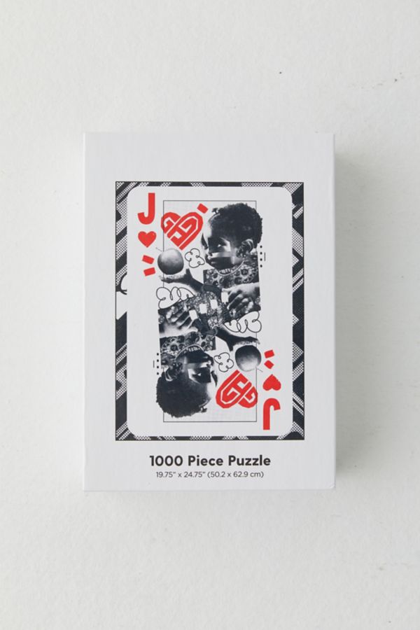 Slide View: 2: Troy Browne UO Exclusive Jack Of Hearts Jigsaw Puzzle