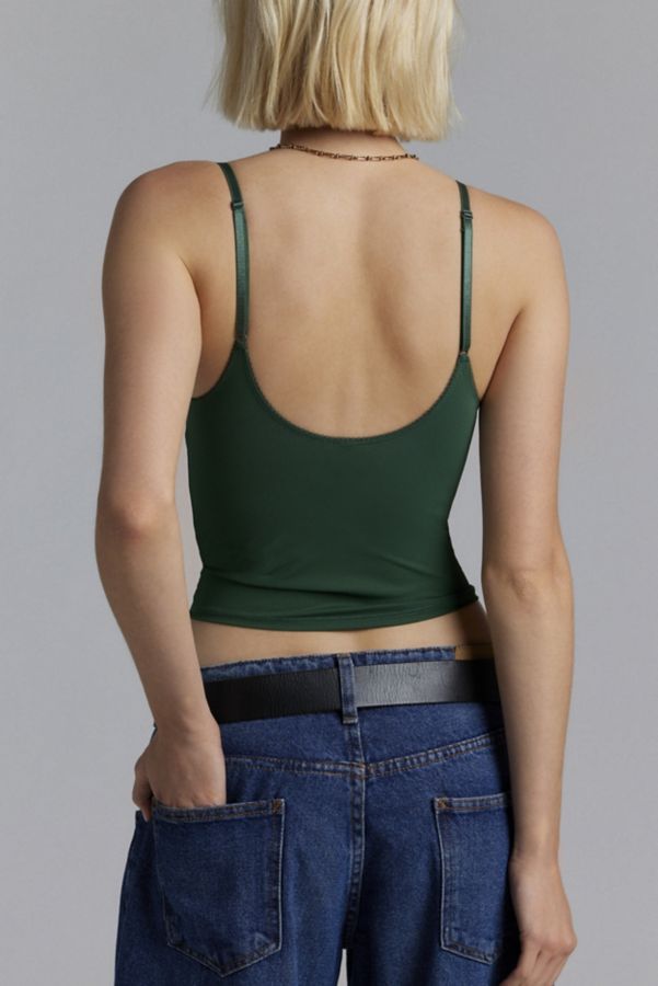 Slide View: 3: Out From Under Je T'aime Mesh Cropped Cami