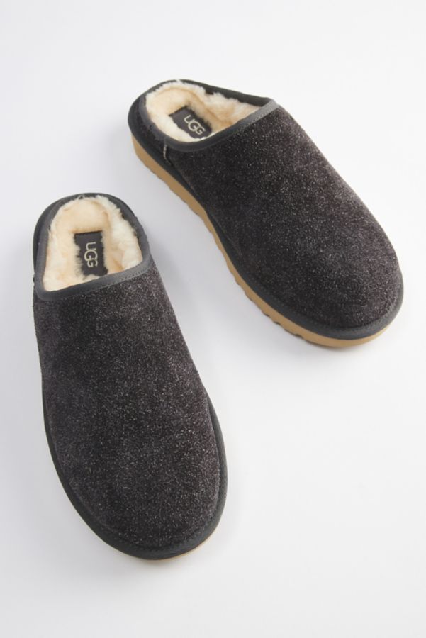 Slide View: 1: UGG Classic Slip-On Shaggy Suede Slipper