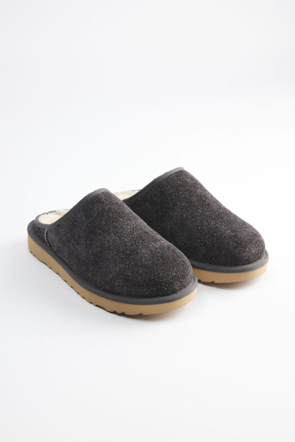 Slide View: 3: UGG Classic Slip-On Shaggy Suede Slipper