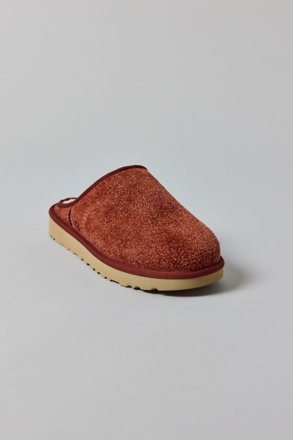 Slide View: 2: UGG Classic Slip-On Shaggy Suede Slipper