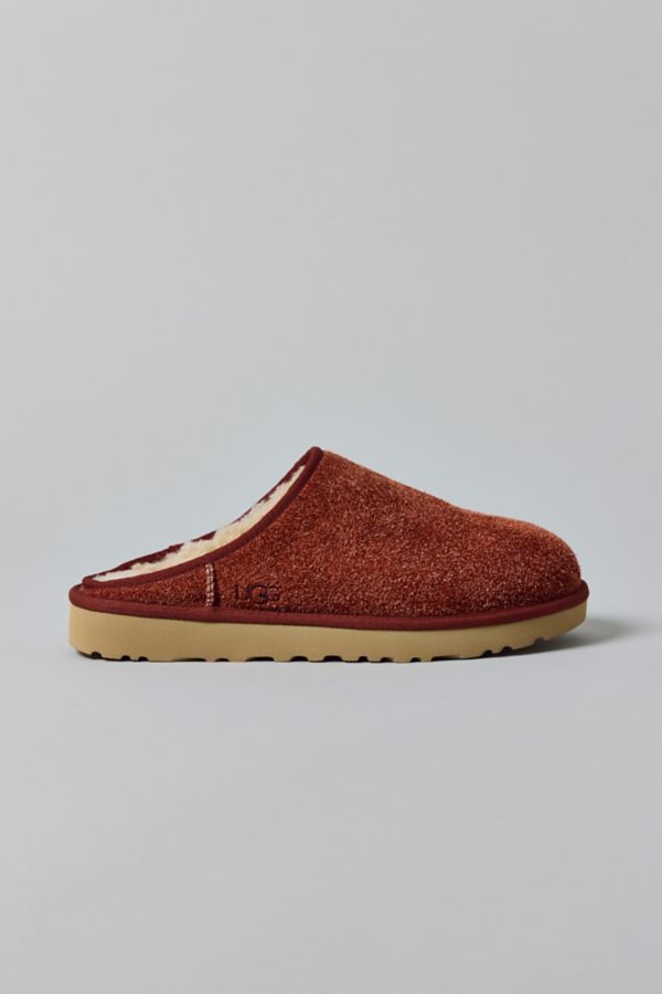 Slide View: 3: UGG Classic Slip-On Shaggy Suede Slipper