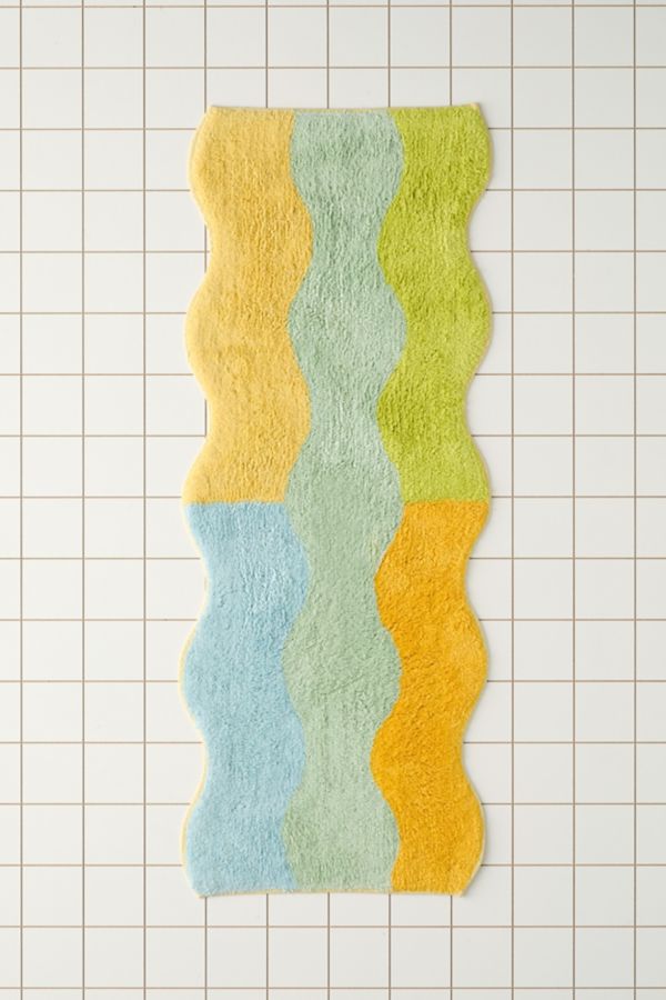 Slide View: 4: Everette Swirl Bath Mat