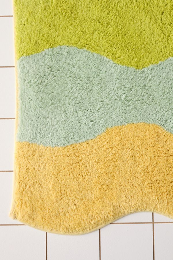 Slide View: 5: Everette Swirl Bath Mat